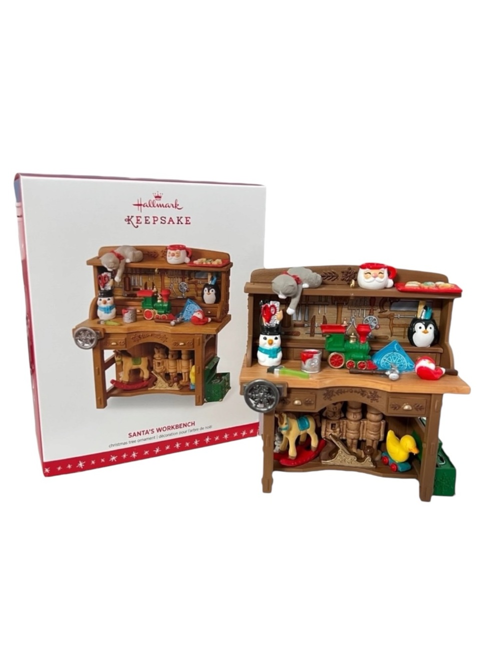 Hallmark 2016 Santas Workbench Limited Edition Hallmark Keepsake Ornament